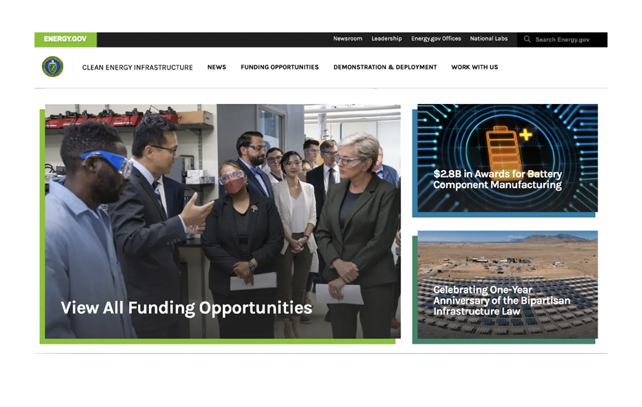 DOE Website